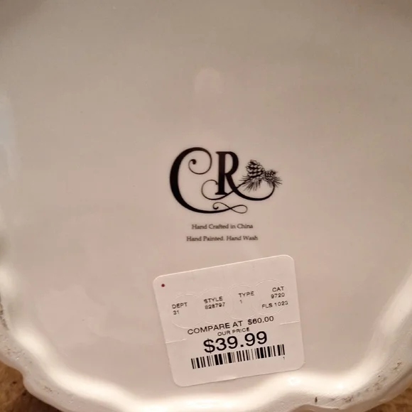 Santa Claus Cookie Jar with Red Hat - Picture 2 of 6